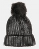 You I You & I Pom Pom Beanie Grey Photo