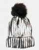 You I You & I Pom Pom Beanie Black/silver Photo