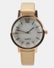 You I You & I Patent PU Strap Watch Gold and Rose Gold Photo