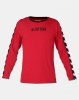 Photo of Zoo York Core Long Sleeve Tape Tee Red Photo of Zoo York Core Long Sleeve Tape Tee Red
