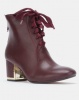 Urban Zone Ankle Boots Burgundy Photo