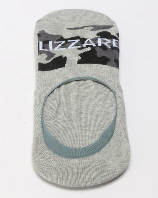 Photo of Lizzard Dalen Secret Socks Grey Melange