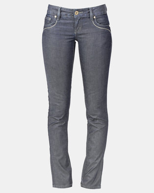 Photo of Vero Moda Fern Slim Jeans Grey Blue Denim