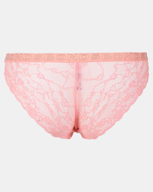 Photo of Bonds Micro & Lace Shortie Summer Coral