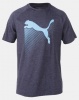 Puma Performance The Cat Heather Tee Grey Photo