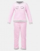 Brave Soul Wink Fluffy Jog and Sweatshirt PJ Set Pink Photo