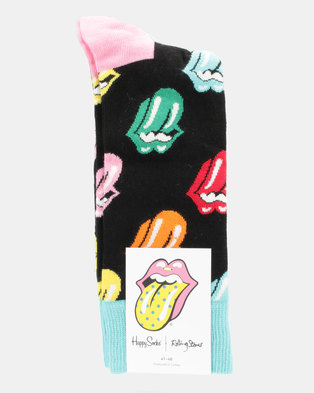 Photo of Happy Socks Rolling Stones Paint It Bright Socks Multi