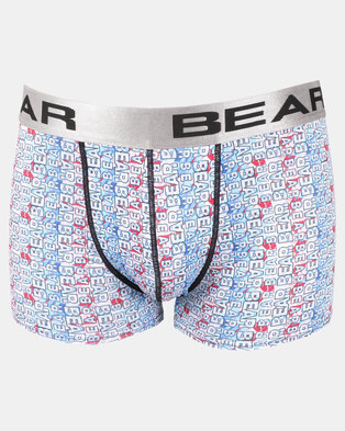 Photo of Bear 2Pk Bodyshorts Grunge Word Multi