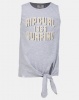 Rip Curl Girls Tide Tank Tee Charcoal Photo