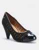 Bata Insolia Lazercut Court Black Photo