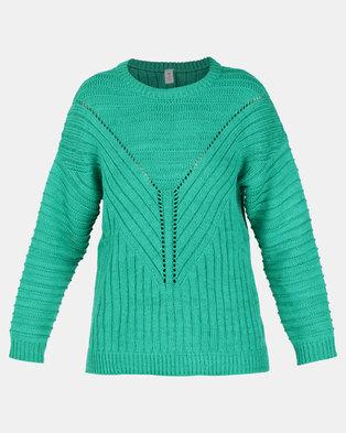 Photo of Elm Emerald Knit Top Green