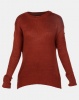 New Look Curved Hem Jumper Rust Photo