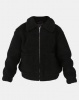 New Look Teddy Borg Pocket Front Jacket Black Photo