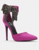 MHNY by Madison Heidi Bow Trim Stilettos Magenta Photo