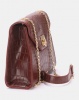Blackcherry Bag Faux Croc CrossBody Bag Burgundy Photo