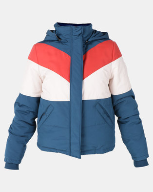 Photo of All About Eve Rapid Panel Puffer Jacket Blue