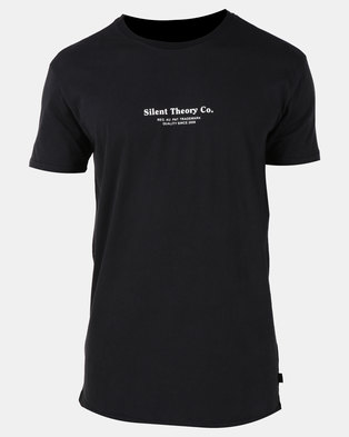 Photo of Silent Theory Staple Tee Washed Black