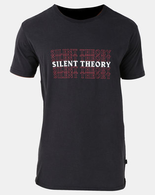 Photo of Silent Theory Blurr Tee Washed Black