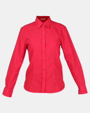 Photo of Utopia Basic Long Sleeve Shirt Red