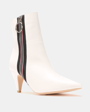 Photo of Footwork Miami Ankle Boots White
