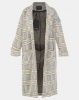 Brave Soul Long Line Check Jacket Multi Photo