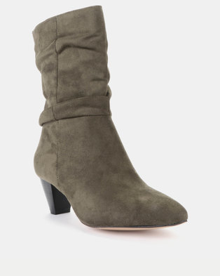Photo of Urban Zone Ankle Boots Olive
