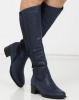 Urban Zone Long Boots Navy Photo