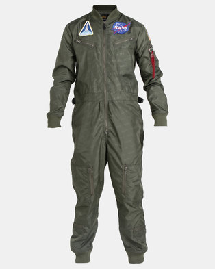 Photo of Alpha Industries NASA Vintage Jumpsuit Sage