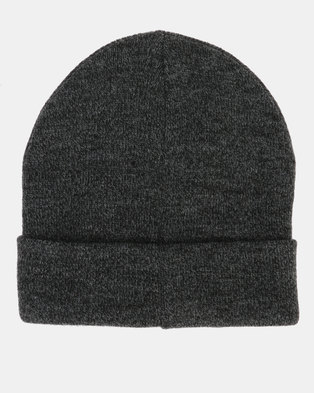 Photo of Jeep Knitted Beanie Charcoal Melange