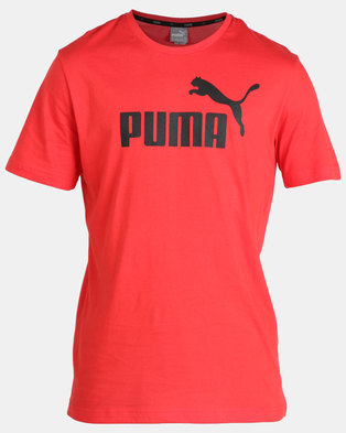 Photo of Puma Sportstyle Core ESS Logo Tee Red