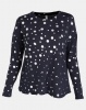 Revenge Foil Circel Top Navy Photo