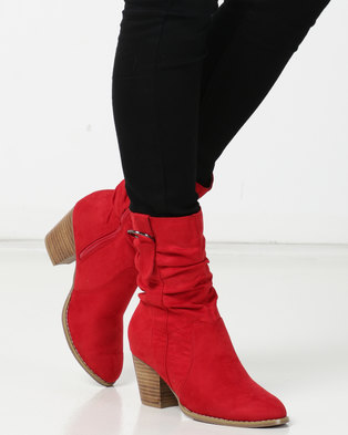Photo of SOA Halty Boots Red