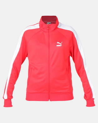 Photo of Puma Sportstyle Prime Classics T7 Track Jacket Red
