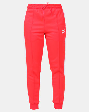 Photo of Puma Sportstyle Prime ClassicsT7 Track Pants Red
