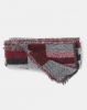 You I You & I Oversized Colour Block Blanket Scarf Marsala Multi Photo