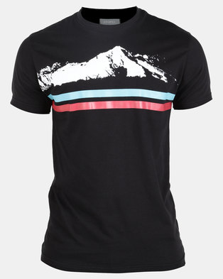 Photo of Utopia Alps Printed T-Shirt Black