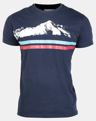 Photo of Utopia Alps Printed T-Shirt Navy