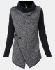 Revenge Wrap Jacket Grey & Black Photo