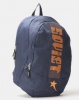 Soviet Manchester Large Nylon Backpack Navy/Burnt Orange Photo