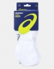ASICS 6PK Invisible Socks White Photo