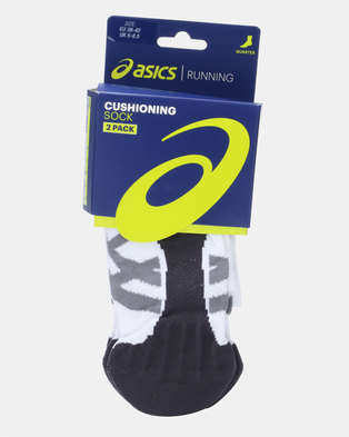 Photo of ASICS 2PK Cushioning Socks White