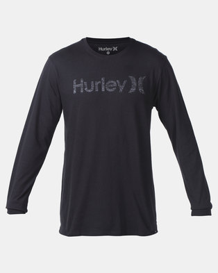 Photo of Hurley One & Only Push Thru Longsleeve T-shirt Black