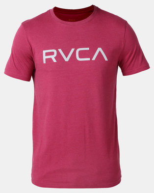 Photo of RVCA Big RVCA Short Sleeve Tee Red