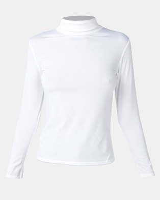 Photo of Royal T Turtle Neck Top White