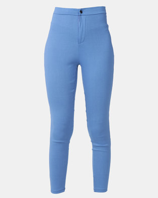 Photo of Royal T High-waisted Skinny Jeans Light Blue