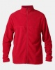 Utopia Polar Hybrid Fleece Funnel Neck Zip Through Red Photo