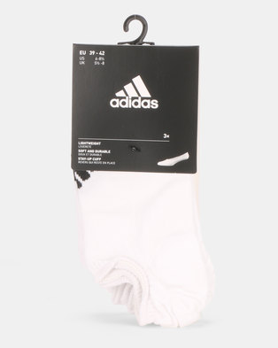 Photo of adidas Performance Invisible T Socks 3P White