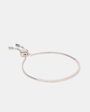 Photo of Michael Kors PVD Silver Plated Brilliance Bracelet Silver