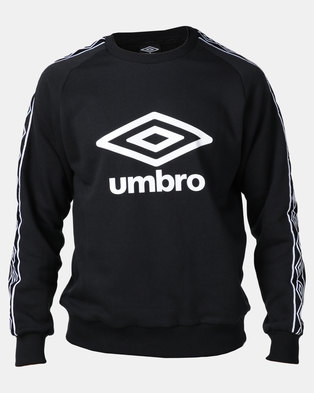 Photo of Umbro Retro Taped Pullover Sweatshirt
