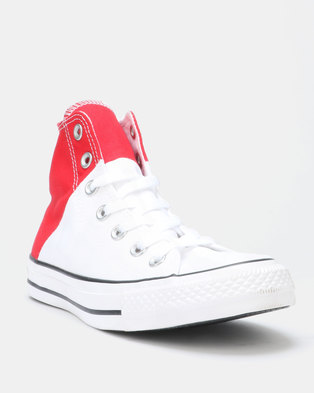 Photo of Converse Chuck Taylor All Star HI-Top Red/White/Enamel Red